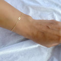Initial bracelet-Silver by Swan