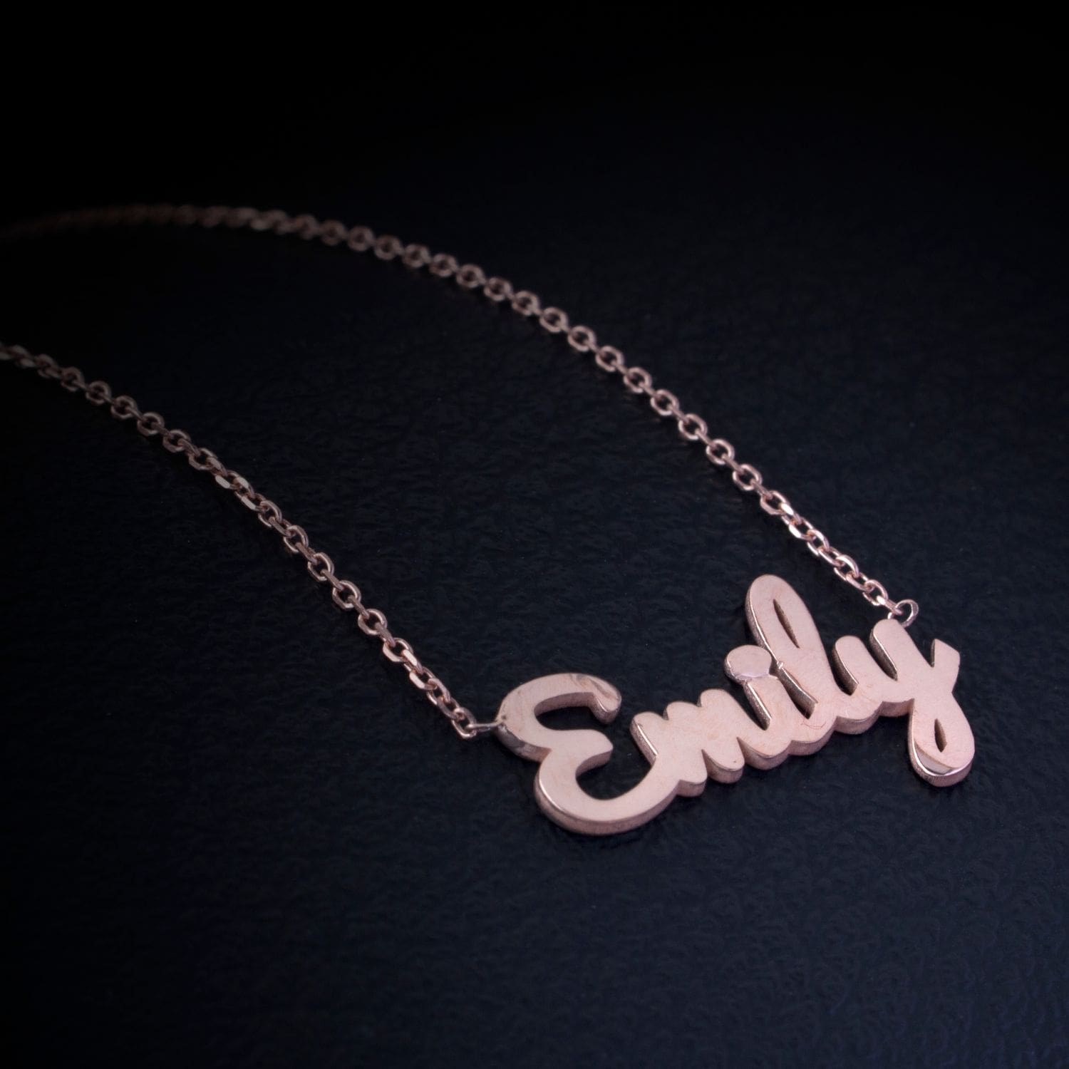 Name Necklace Gold