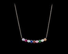 Family Birthstones Necklace - SilverbySwan