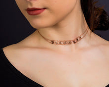 Gothic Choker, Name Necklace - SilverbySwan