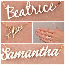 Name Necklace - SilverbySwan