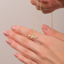 Name Necklace Gold - SilverbySwan