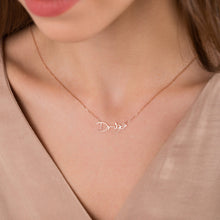 Personalise Actual Handwriting Necklace - SilverbySwan