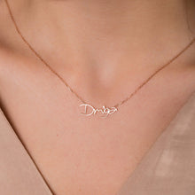 Personalise Actual Handwriting Necklace - SilverbySwan