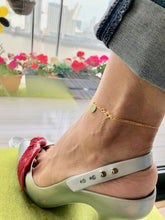 Personalised Initial Anklet - SilverbySwan