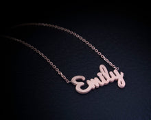 Personalised Name Necklace - SilverbySwan