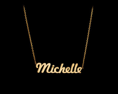 Personalised Name Necklace - SilverbySwan