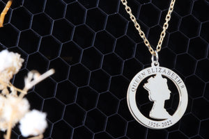 Queen Elizabeth's Remembrance Necklace - SilverbySwan