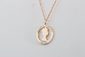 Queen Elizabeth's Remembrance Necklace - SilverbySwan