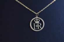 Queen Elizabeth's Royal Cypher Necklace - SilverbySwan