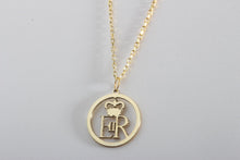 Queen Elizabeth's Royal Cypher Necklace - SilverbySwan